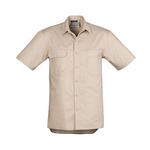 Syzmik Mens Light Weight Tradie S/S Shirt