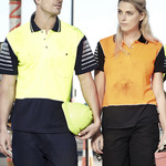 Syzmik Workwear Womens Hi Vis Zone Polo